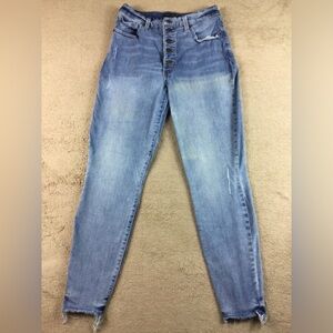 Lucky Brand high rise Skinny Bridgette jeans Womens size 10/30 button fly